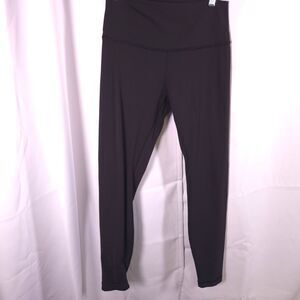Lululemon Womens Small 27-31x27.5 Black Ankle Crop Yoga Leggings Athleisure